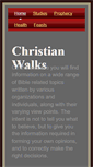 Mobile Screenshot of christianwalks.org